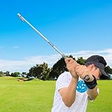 Biniveil Golf Swing Hollow Trainer Ball | Golfschwung-Haltungskorrektur | Golf-Trainingshilfen Handgelenk | Einstellbare Golf-Trainingshilfebälle | Golfschwungtrainer Für Das Golfanfängertraining