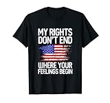 Gewehr Bullet My Rights endet nicht, wo Ihre Gefühle beginnen T-Shirt