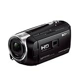 Sony HDR-PJ410 Full HD Camcorder (30-fach opt. Zoom, 60x Klarbild-Zoom, Weitwinkel mit 26,8 mm, Optical Steady Shot) schwarz