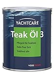 Yachtcare Teak Öl 1L - Hochwertiges Holzöl mit UV-Schutz