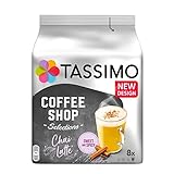Tassimo Kapseln Coffee Shop Selections Chai Latte, 40 Tee Kapseln, 5er Pack, 5 x 8 Getränke