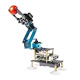 Adeept RaspArm-S 4-DOF Roboterarm 4-Achsen Roboterarm Kit für Raspberry Pi 4 3B 3B+ | Programmierbarer Roboter DIY Codierung Roboter Kit | Dampf Roboter Arm Kit mit OLED Display | Verarbeitungscode