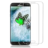 [2 Stück] Schutzfolie für Samsung Galaxy S7 Edge, 3D Voller Bildschutzfolie, 9H Härte, HD-Schutzfolie, Anti-Blasen, Anti-Kratzer, Displayschutzfolie für Samsung Galaxy S7 Edge - Transparent