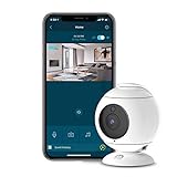 Motorola FOCUS 89 | 1080p Full HD Home-Überwachsungskamera | WLAN Überwachung via Smartphone für zuhause | Zwei-Wege-Kommunikation, Schwenken, Neigen und Zoomen, Sound- Bewegungs und Temperaturalerts