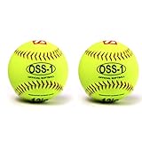 BARNETT OSS-1 Baseball Ball Training, Softball, Gr 12', 2 STK