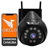 Orllo WiFi IP Kamera Outdoor Schwenkbar Night Color Z8 PRO