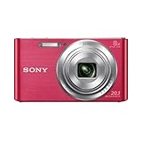 Sony Cyber-Shot DSC-W830 – Digitalkameras (20,1 MP, 5152 x 3864 Pixel, CCD (Ladeübertragung), 8X, HD, Rosa