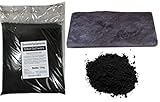 Pigment Oxidschwarz 1 kg, für Betonmasse, Estrich, Putz, Gips, Harz, Fugenmö