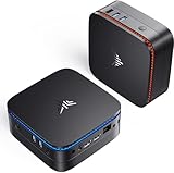 ACEMAGICIAN AK1PRO Mini PC N5105 2.9GHz 16GB RAM 512GB SSD M.2 Micro Desktop Computer, 4K UHD, WLAN, Gigabit Ethernet, HDMI X 2 für Business, Heimkino, W11
