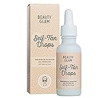 BEAUTY GLAM – Self-Tan Drops – Selbstbräunungs-Konzentrat für den ultimativen Summer Glow – Vegan, ohne Farbstoffe und Silikone – 30 ml
