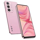 XGODY Handy Ohne Vertrag Mate 60, 4GB+128GB/512GB Erweiterung, 6,8'' HD+ Display, Android OS Smartphone, 5280mAh QC, Octa-Core, 21MP+8MP, 4G Dual-SIM, Face ID & Fingerabdruck-Entsperrung(Lila)