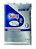 Sun Professional 100848994 Salz grobkörnig, Regeneriersalz für die Spülmaschine, Schutz vor Verkalkung, Spezialsalz, 2 kg