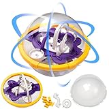 Playtastic 3D Puzzles Kinder: Bausatz Kugellabyrinth, 13 cm Durchmesser, 92 Hindernisse (Geschicklichkeitsspielzeug, Motorikspiele)