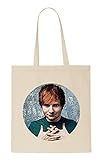 Ed Sheeran Funny natürliche organische Tasche / natural organic Bag (Beige