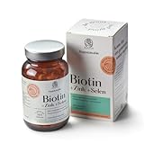 365 Biotin Zink Selen Tabletten | vegan | tierversuchsfrei | laborgeprüft | biotin haare | Haare Haut Nägel | Haar Vitamine | Biotin Tabletten Haare für Haut Haare Nägel