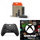 Amazon Fire TV Stick 4K Max + Xbox Carbon Black Controller + 1 Monat Game Pass U