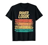 Gamer Logik Computer PC Controller Zocker Jungs T-S
