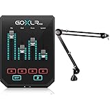 GoxLR Mini — Mixer und USB-Audio-Interface für Streamer, Gamer und Podcaster & RØDE PSA1 Gelenkarmstativ