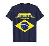 Unabhängigkeitstag der Brasilien-Flagge. Brasilianischer Tag 7 September T-Shirt