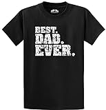 Best Dad Ever-T-Shirts Gro artiges Vatertags-Hemd in regul ren, gro en und gro en Gr en - Schwarz - 54 DE/56 DE