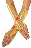 Rubie's Handschuhe DC Wonder Woman für Erwachsene, Lange Handschuhe – offizielles Produkt