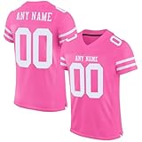 Rugby-Trikot American Football Kostüm Rugby T Shirt Selbst Gestalten Custom Shirt Personalisierte Fußball Trikot Kinder Football Shirt Custom Tshirt Rugby-Trikot Footb
