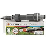 Gardena Micro-Drip-System Basisgerät 1000: Grundgerät zur Druckreduzierung, Wasserdurchfluss ca. 1000 l/h, Quick & Easy-Verbindungstechnik (1355-20)