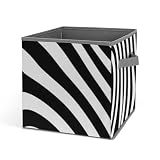 DWVSFJM Whirlpool Illusion Aufbewahrungskörbe mit Griffen, Aufbewahrungswürfel, großer Schrank-Organizer, Kleidungs-Aufbewahrungsbox