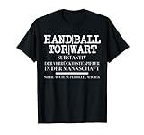Lustiges Handball Torwart T-Shirt
