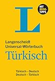 Langenscheidt Universal-Wörterbuch Türkisch - mit Tipps für die Reise: Türkisch-Deutsch/Deutsch-Türkisch: Türkisch-Deutsch, Deutsch-Türkisch. Mit ... (Langenscheidt Universal-Wörterbücher)