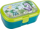 Lutz Mauder Lunchbox * SÜSSE DINOS * für Kinder | 10686 | Perfekt für Dinosaurier Fans | Vesperdose Brotdose Brotzeit Schule Grundschule Dino Saurier