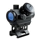 Rotpunktvisier, Airsoft Optik 11 Helligkeit 3-4 MOA Zielfernrohr, Zielfernrohr mit 20mm Schienenhalterung, Ganzmetall-Zielfernrohr für die Jagd