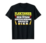 Handwerker Berufe Elektroniker Elektriker T-Shirt