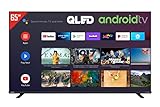 Toshiba 65QA4C63DG QLED Fernseher / Android TV (4K Ultra HD, HDR Dolby Vision, Triple-Tuner, Google Play Store, Google Assistant, Bluetooth, Sound by Onkyo)