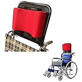 Rollstuhl Kopfstütze Nackenstütze, Verstellbare Höhe Und Winkel Für Erwachsene Portable Universal Rollstuhl Zubehör, 16'-20',Red