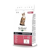 Schesir Cat Dry Line Trockenfutter mit Schinken, Monoprotein Katzenfutter trocken, hypoallergen, Trockenfutter im Beutel, 1er Pack (1 x 400 g)