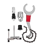 KVSERT Fahrrad Reparatur Werkzeug Kits Mountainbike Kettenschneider / Kettenentferner / Halterungsentferner / Freilaufentferner / Kurbelabzieher
