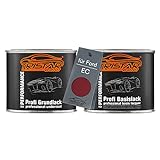 TRISTARcolor Autolack Set Dose spritzfertig für Ford EC Pepper Red Perl Grundlack + Basislack 1,0L