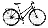 vsf fahrradmanufaktur T-700 FL Shimano Alfine 11-G Gates Trekking Bike 2022 (28' Damen Trapez 50cm, Ebony Matt (Damen))