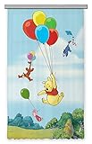 AG Design FCSL 7140 Disney Winnie Puuh, Kinderzimmer Gardine/Vorhang, 1 Teil, Stoff, Mehrfarbig, 140 x 245