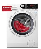 AEG L7FB78490 Waschmaschine / 9 kg / Waschvollautomat mit AutoDose - automatische Waschmitteldosierung / Mit Mengenautomatik, Nachlegefunktion, Schontrommel, Wifi Vernetzung / 1400 U/min