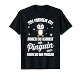 Pinguin Geschenk Penguin Jungen Mädchen Kinder Antarktis T-Shirt