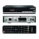 Strong SRT 7007 HD Sat Receiver (DVB-S/S2, Full HD, vorinstallierte Sender, USB Mediaplayer, HDMI, SCART, Ethernet, (12 Volt - auch für Camping geeignet, Display), schwarz