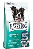 Happy Dog 60756 - Supreme fit & vital Medium Adult - Hunde-Trockenfutter für mittelgroße Hunde - 12 kg Inhalt