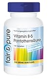 Vitamin B5 Tabletten 200mg Pantothensäure - vegan - ohne Magnesiumstearat - 180 Tabletten