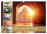 Erleuchtende Worte, Lebensweisheiten von Gautama Buddha by VogtArt (Wandkalender 2025 DIN A3 quer), CALVENDO Monatsk