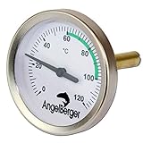 Angel Berger Profi Räucherthermometer Thermometer für Räucherofen