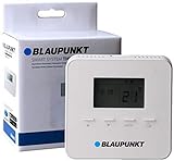 Blaupunkt TMST-S1 ZigBee Smart Home Thermostat für Funk Alarmanlagen der Q-Serie Smarte Heizungssteuerung