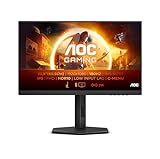 AOC Gaming 24G4X - 24 Zoll FHD Monitor, 180 Hz, 1 ms, FreeSync Prem., G-Sync comp., HDR10 (1920x1080, HDMI, DisplayPort) schwarz