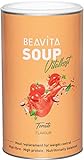 BEAVITA Diät Suppe - 540g Tomatensuppe - Mahlzeitersatz für unbeschwertes Abnehmen - reicht für 10 Suppen - Kalorien sparen & Gewicht reduzieren - nährstoffreiche Suppe zum Abnehmen